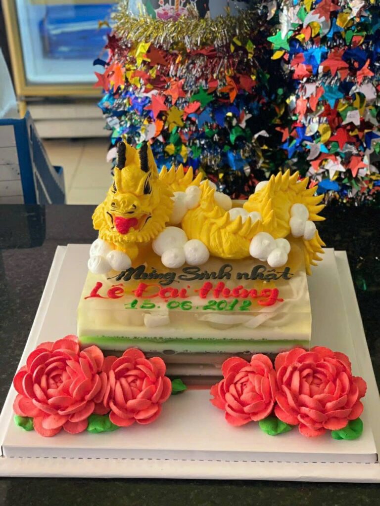 Bánh Sinh Nhật Rau Câu Con Giáp