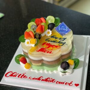 Bánh Kem Rau Câu Trái Cây Tươi Mát