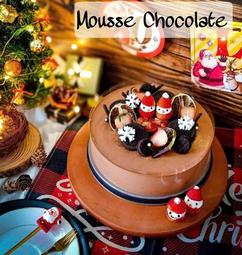 Bánh mousse socola của tiệm Hoa Biển
