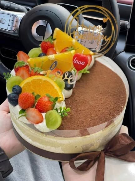 Bánh Mousse Socola Trái Cây