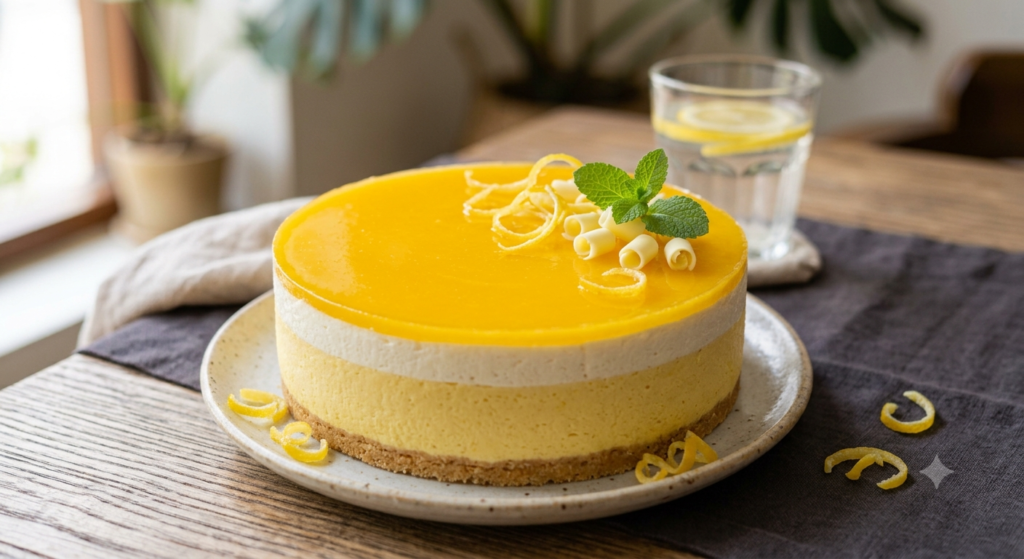Bánh Mousse Chanh Vàng